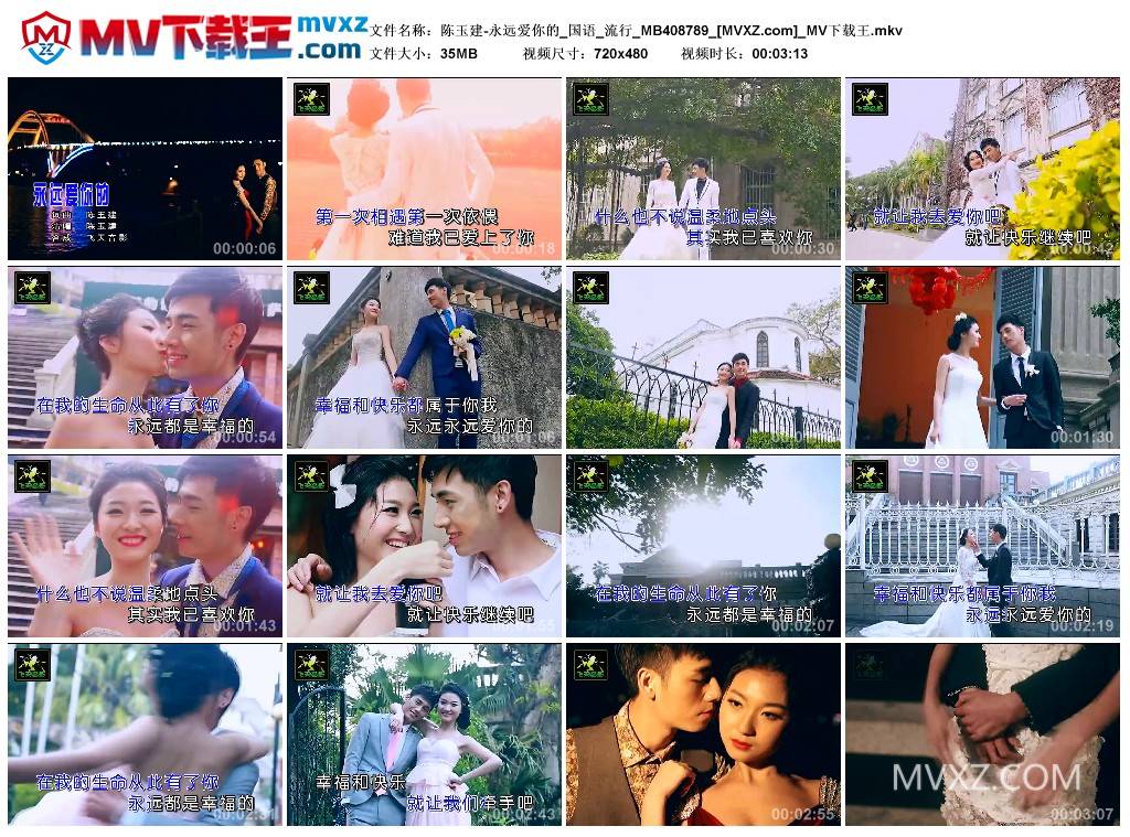 陈玉建-永远爱你的_国语_流行_MB408789